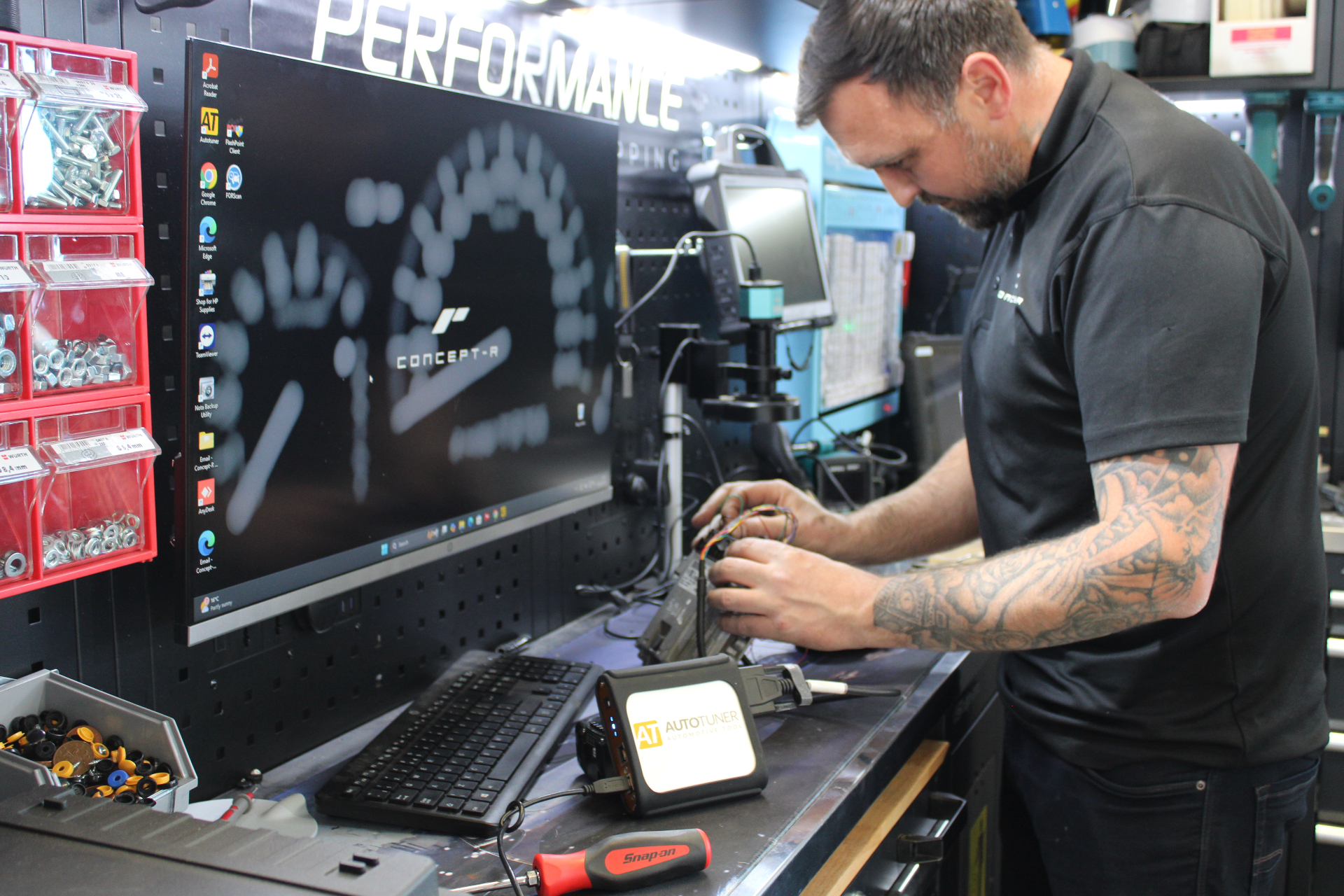 ECU tuning at Concept-R Performance